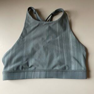 Lululemon Athletica Gray High Neck Energy Bra